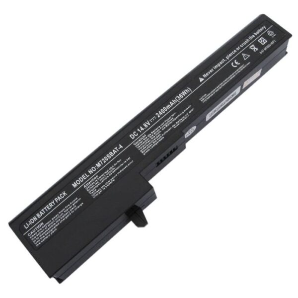 Vibrant battery for Mecer M72 M720 M722 M725 M73 (P/N: M720BAT-4 M720BAT-8)