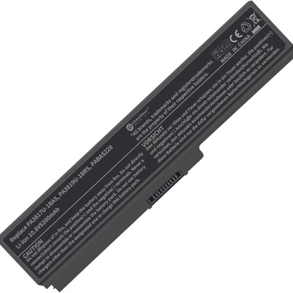 Vibrant battery for Toshiba Satellite L750 L750D L755 L755D (P/N: PA3817U-1BRS PA3818U-1BRS PABAS227 PABAS228)