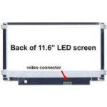 11.6" WXGA LCD screen - slim profile - 30-pin bottom-right connector - LED backlight - matte surface - Left and Right Mounting Brackets