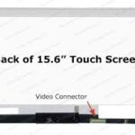 15.6" FHD LCD Screen - 40-Pin eDP Bottom-Right Connector - IPS Panel - GLossy Surface - Built-in Digitizer - Slim Profile