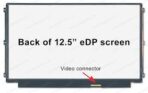 12.5" FHD LCD screen - 30-Pin eDP bottom-right connector - matte surface finish - IPS panel technology - LED back light - slim profile