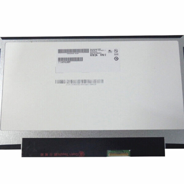 11.6" WXGA LCD Screen - Glossy Surface - Built-in Touch Digitizer - IPS Panel - 40-Pin eDP Bottom-Right Connector - Left and Right Mounting Brackets