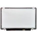 14.0" WXGA LCD screen - 40-Pin Bottom-Right Connector - Built-in Touch Screen/Digitizer - Glossy Surface Finish - Top and Bottom Mounting Brackets