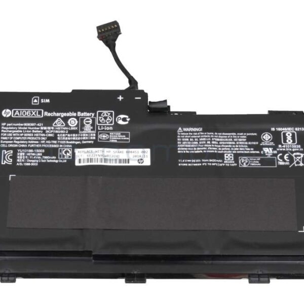 Vibrant Battery for HP ZBook 17 G3(P/N AI06XL HSTNN-LB6X 808397-421 808451-001)