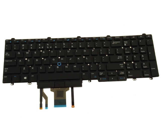 PMKEY0648 Dell Latitude E5550 E5570 E5580 Keyboard - Image 1