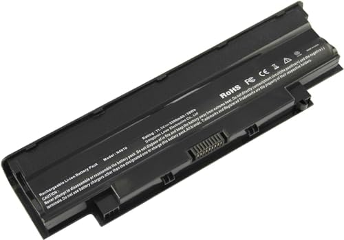 Battery for Dell Inspiron 13R 14R 15R N3010 N4010 N5010 N7010 Dell Vostro 1450 1550 3450 3550 3750 (P/N: 04YRJH ,06P6PN ,07XFJJ ,312-0233, 312-1201 ,383CW ,451-11510, 9JR2H, J1KND ,WT2P4) (Copy)
