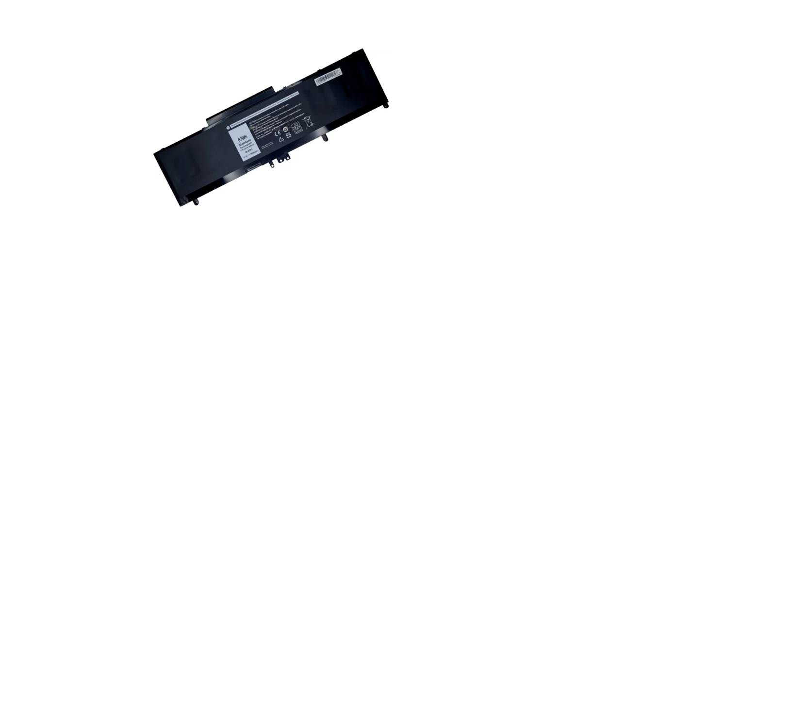 PMBAT0727 Battery for Dell Latitude E5570 Precision 3510 (P/N: WJ5R2,4F5YV) - Image 1