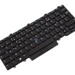Latitude E5450 7490 keyboard (with center track point and back-lit keys)
