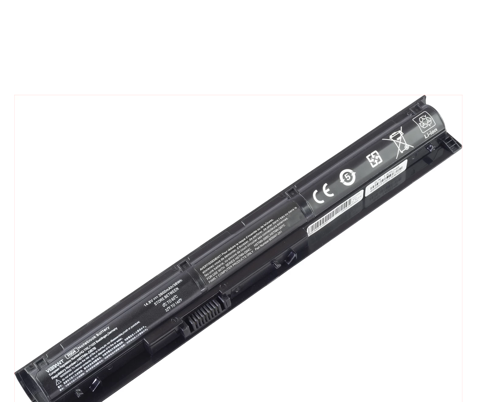 PMBAT0569 Battery for HP ProBook 450 G3 455 G3 470 G3(P/N:HSTNN-Q97C,HSTNN-DB7B, RI04,RI06XL) - Image 1
