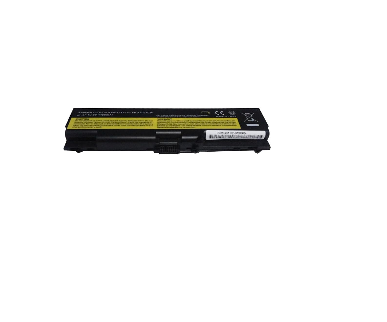 PMBATA0338 Battery for Lenovo ThinkPad E40 E50 E420 E425 E520 E525 SL410 SL510 T410i T420 T510i W510 (P/N: FRU 42T4751, ASM 42T4752 ,FRU 42T4797, FRU 42T4817 ,FRU 42T4819) - Image 1
