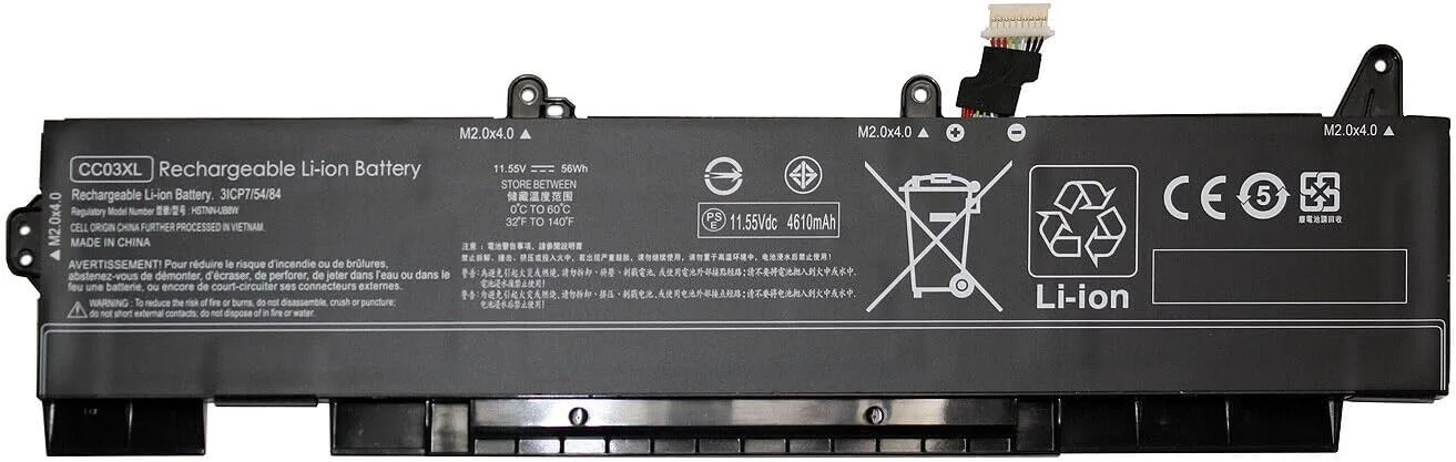 61C7X6CTzCL._AC_SL1500_ CC03XL HSTNN-DB9O Battery for HP Elitebook 850 855 G7 G8 ZBook Firefly 15 G7 G8 - Image 1