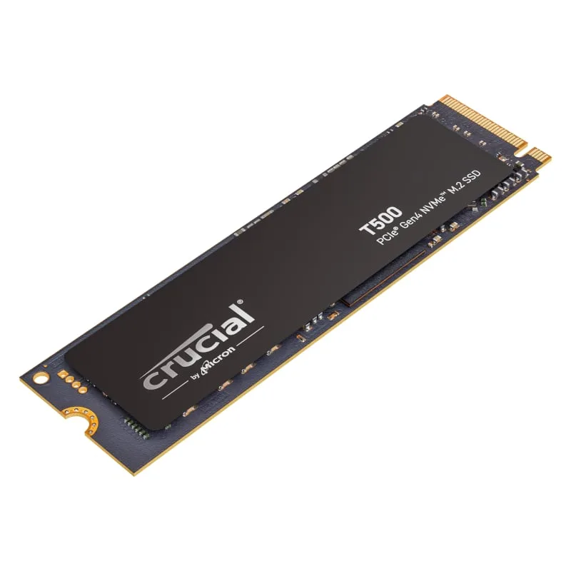 CT4000T500SSD3_wr_01.jpg Crucial T500 4TB M.2 NVMe Gen4 NAND SSD - Image 1