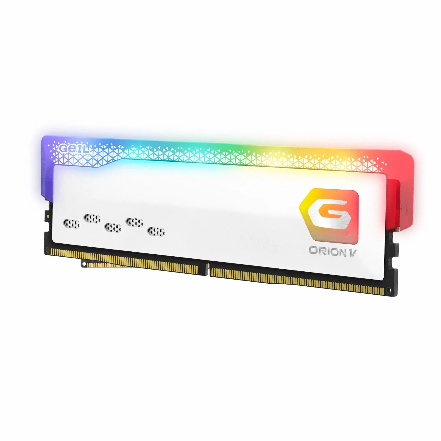 GAVSW516GB6000C38BSC-wr-01.jpg GeIL Orion RGB 16GB 6000MHz DDR5 RAM- White - Image 1