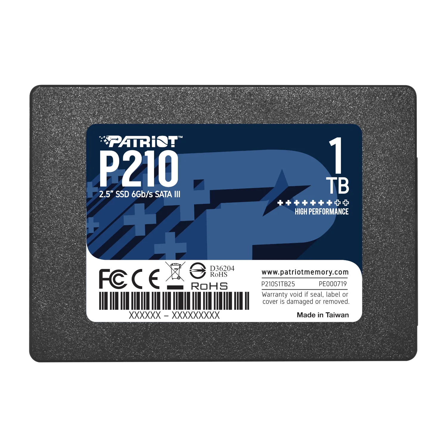P210S1TB25_Patriot-P210-1TB-2.5-Inch-SATAIII-SSD_wr_01.jpg Patriot P210 1TB 2.5 Inch SATAIII SSD - Image 1