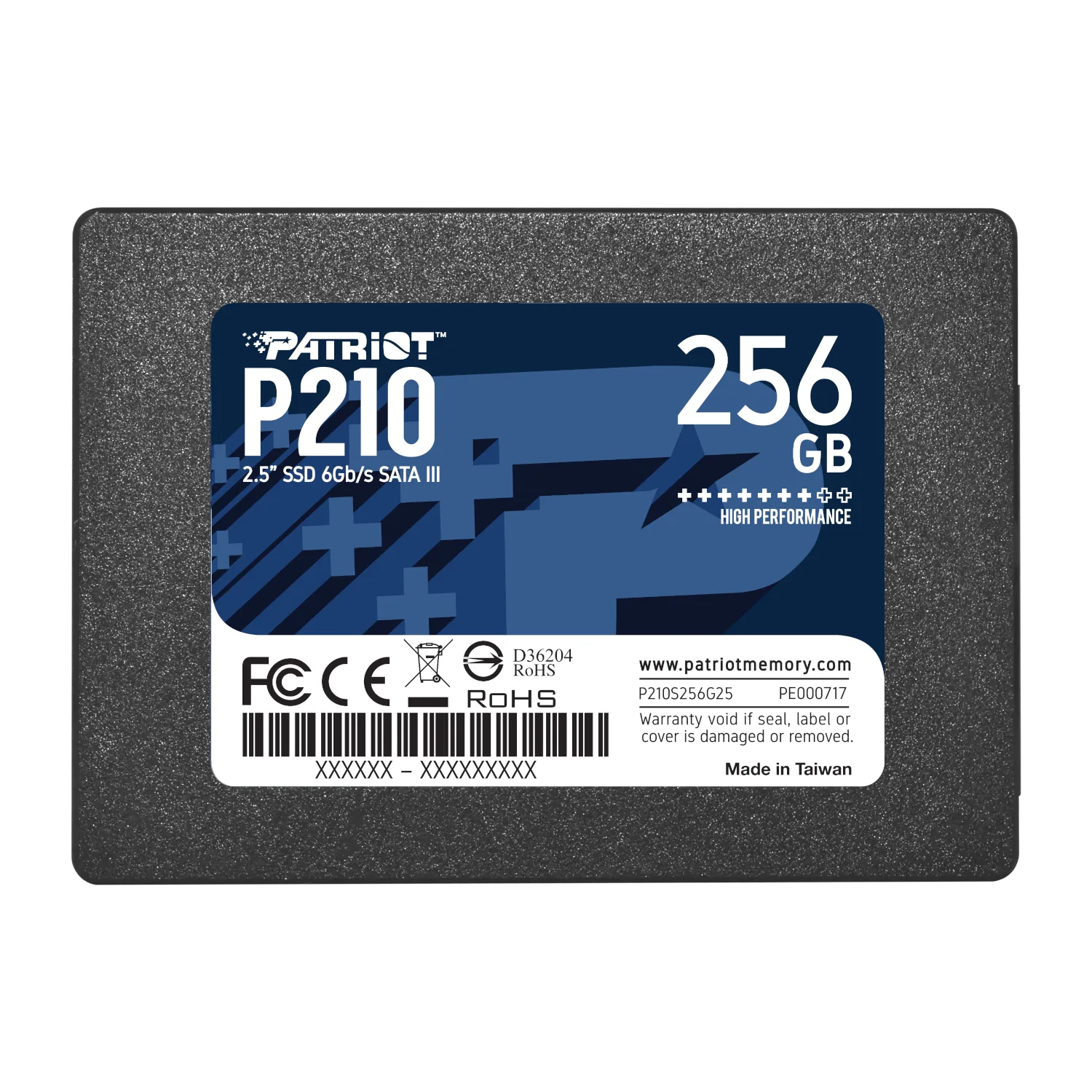 P210S256G25_Patriot-P210-256GB-2.5-Inch-SATAIII-SSD_wr_01.jpg Patriot P210 256GB 2.5 Inch SATAIII SSD - Image 1