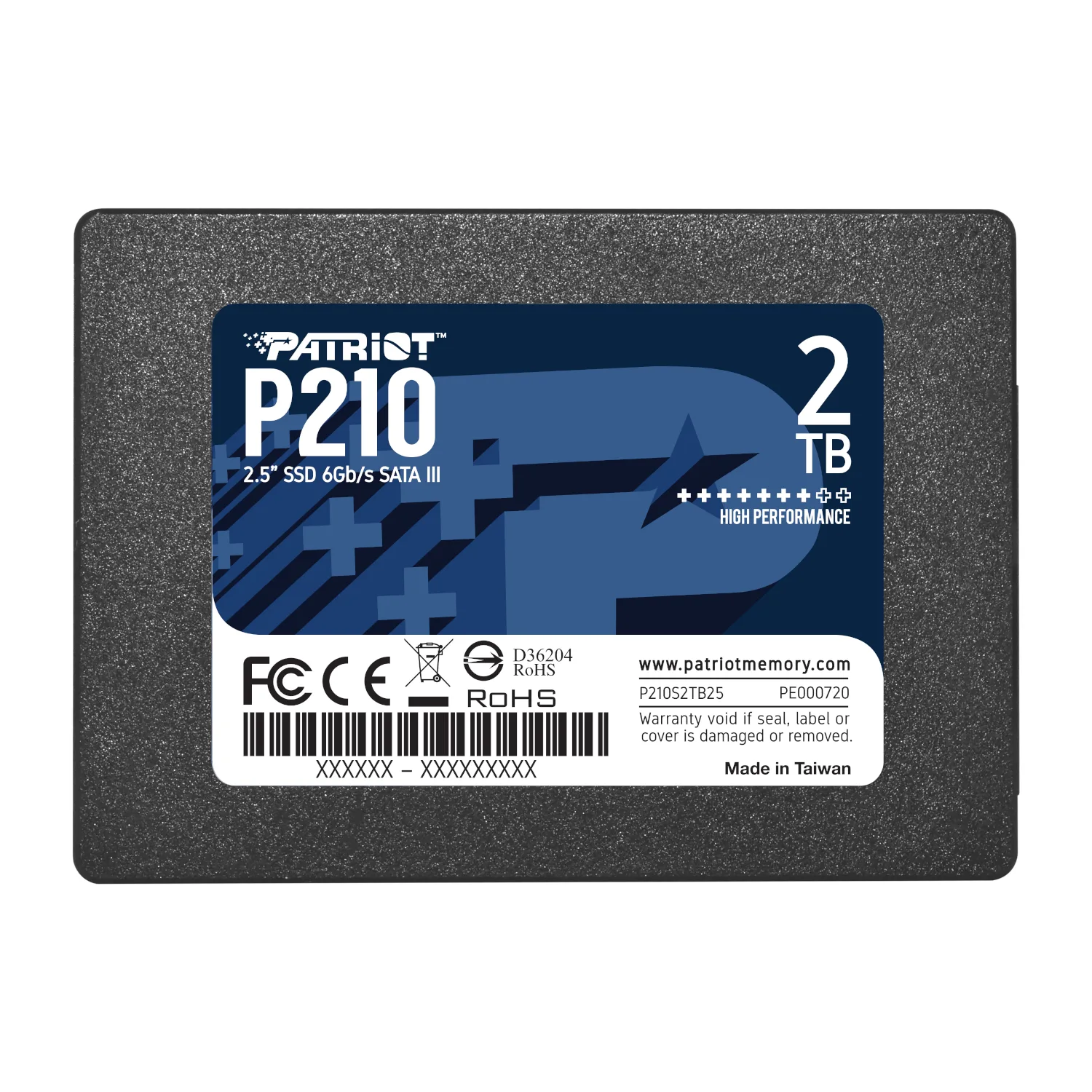 P210S2TB25_Patriot-P210-2TB-2.5-Inch-SATAIII-SSD_wr_01.jpg Patriot P210 2TB 2.5 Inch SATAIII SSD - Image 1