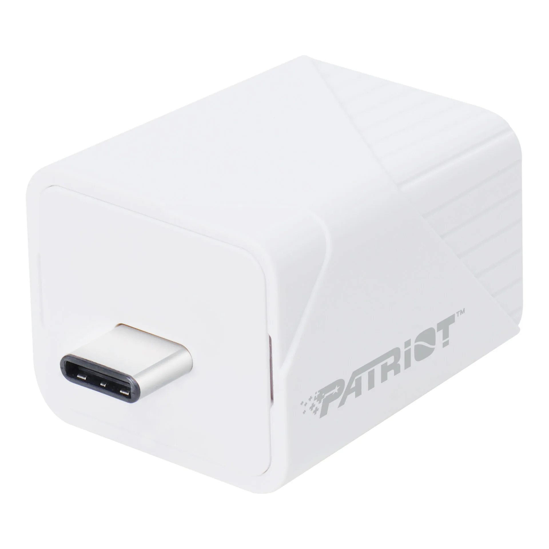 PI256GCUW30C_Patriot-iLuxe-Cube-256GB-Type-C-Smart-Backup-Solution-White_wr_01.jpg Patriot iLuxe Cube 256GB Type-C Smart Backup Solution - White - Image 1