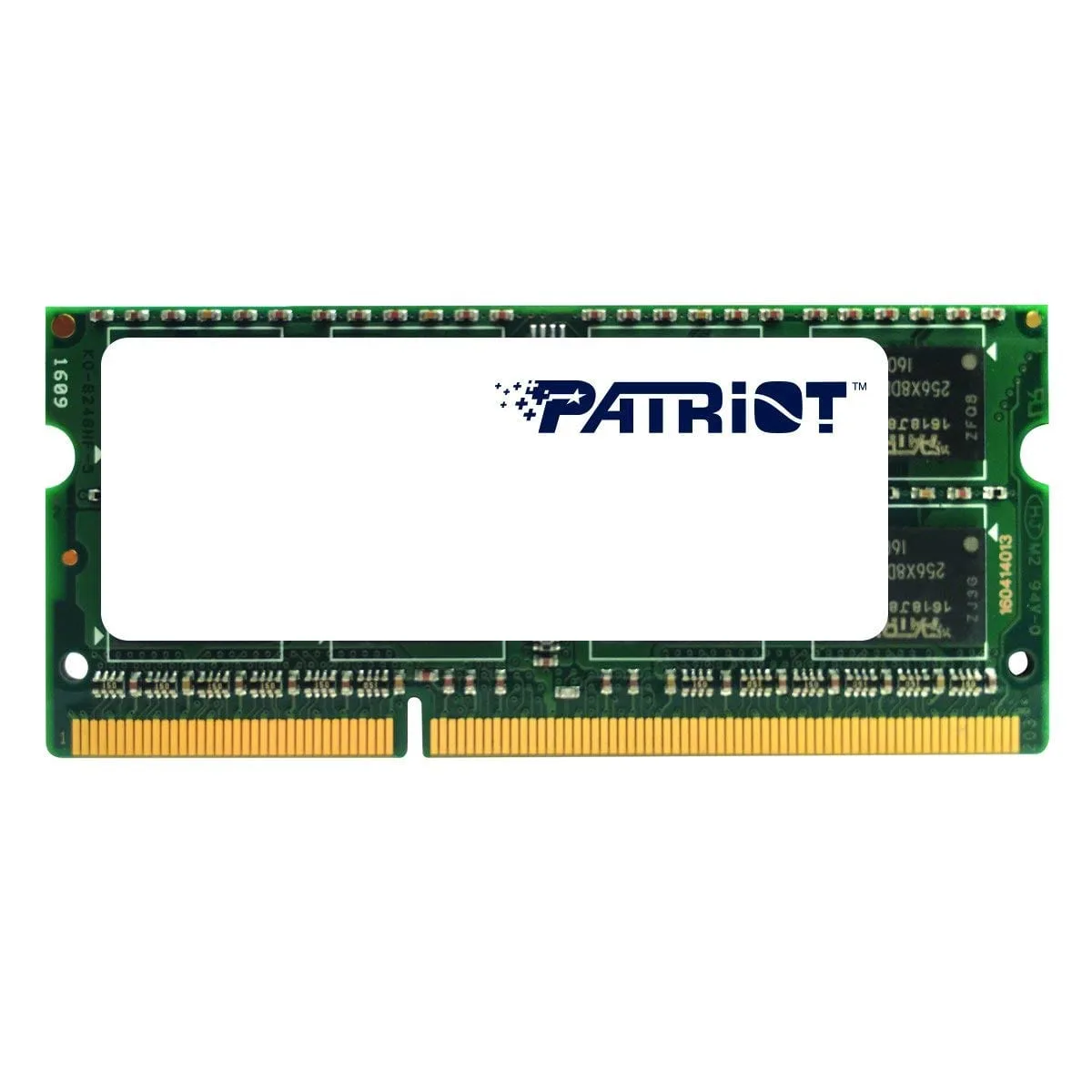 PSD34G1600L2S-01.jpg Patriot Signature Line 4GB 1600MHz DDR3L Dual Rank SODIMM Notebook Memory - Image 1